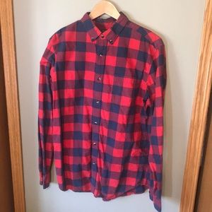 Banana Republic Large tall flannel